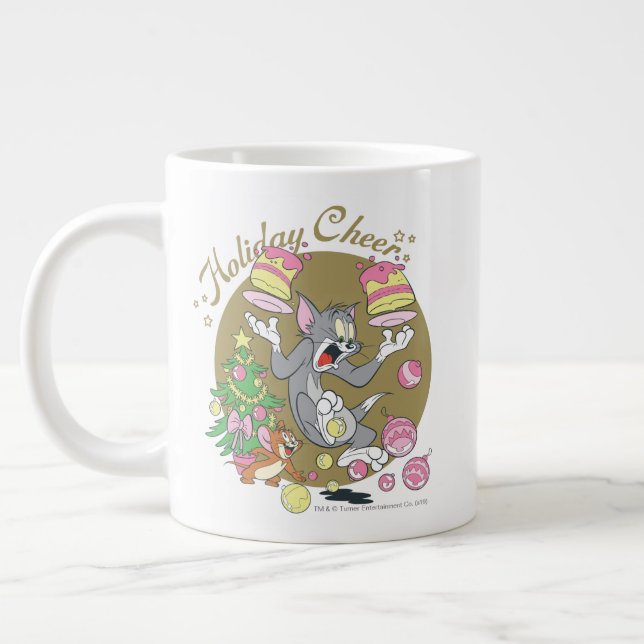 Tom und Jerry Holiday Cheer Jumbo-Tasse (Links)