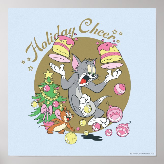 Tom und Jerry Holiday Cheer Poster (Vorne)
