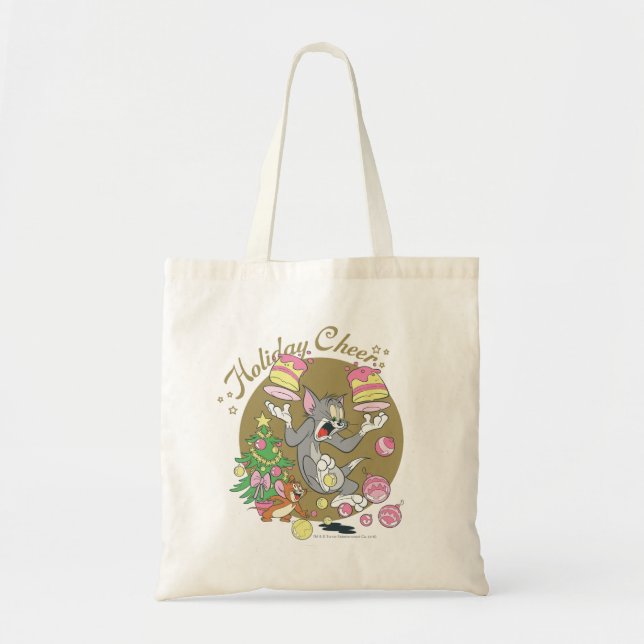 Tom und Jerry Holiday Cheer Tragetasche (Vorne)