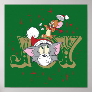 Tom und Jerry Holiday Joy Poster