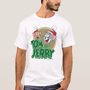 Tom- und Jerry-Holiday-Logo T-Shirt