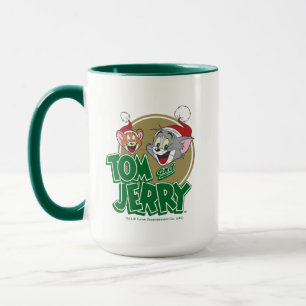 Tom und Jerry Holiday Logo Tasse