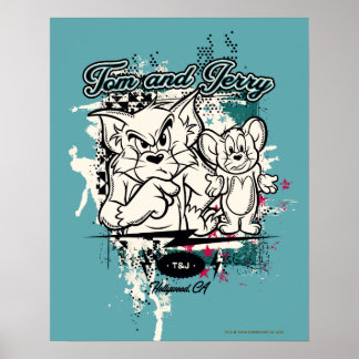Tom und Jerry Hollywood CA Poster