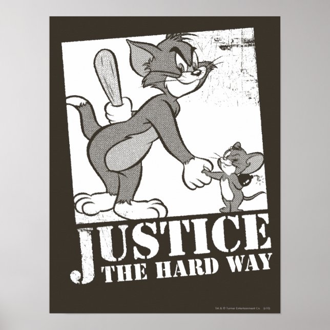 Tom und Jerry justieren hart Poster (Vorne)