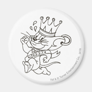 Tom und Jerry King Jerry Magnet