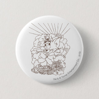 Tom und Jerry Kontur Button