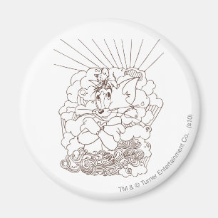 Tom und Jerry Kontur Magnet