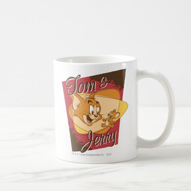 Tom und Jerry-Logo 2 Tasse (Rechts)