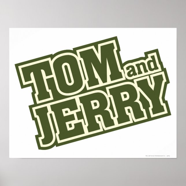 Tom und Jerry-Logo 3 Poster (Vorne)