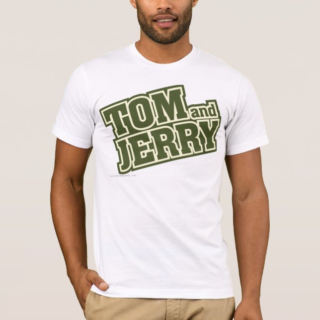 Tom und Jerry-Logo 3 T-Shirt (Vorderseite)