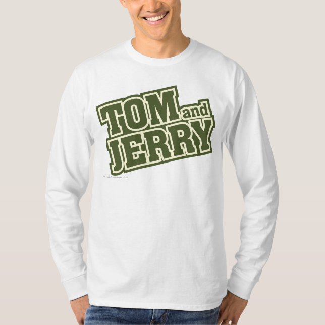 Tom und Jerry-Logo 3 T-Shirt (Vorderseite)