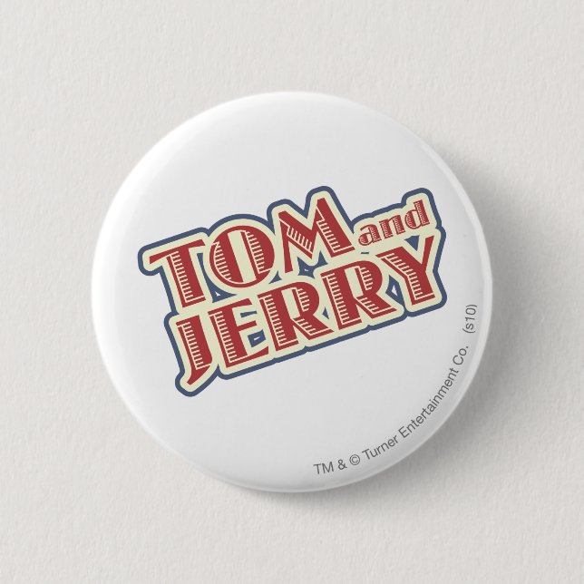Tom- und Jerry-Logo Button (Vorderseite)