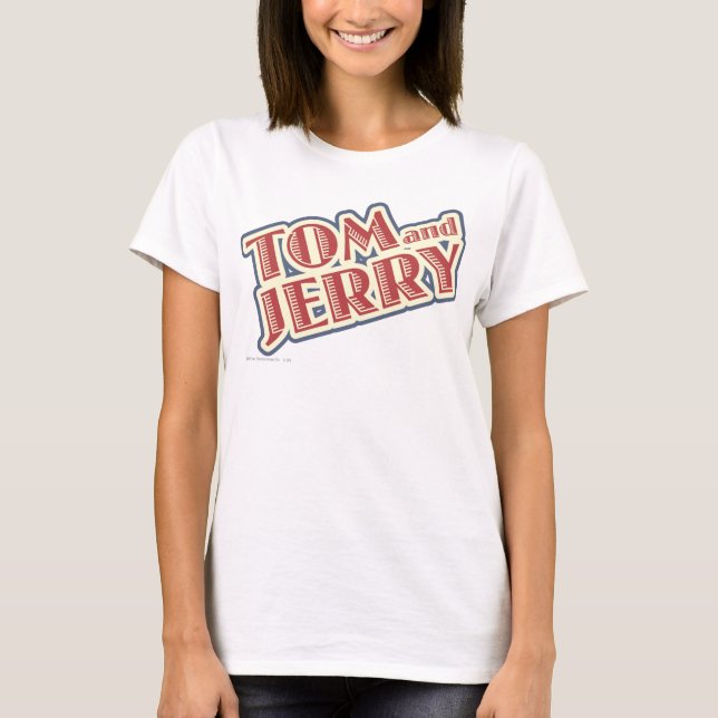 Tom- und Jerry-Logo T-Shirt (Vorderseite)