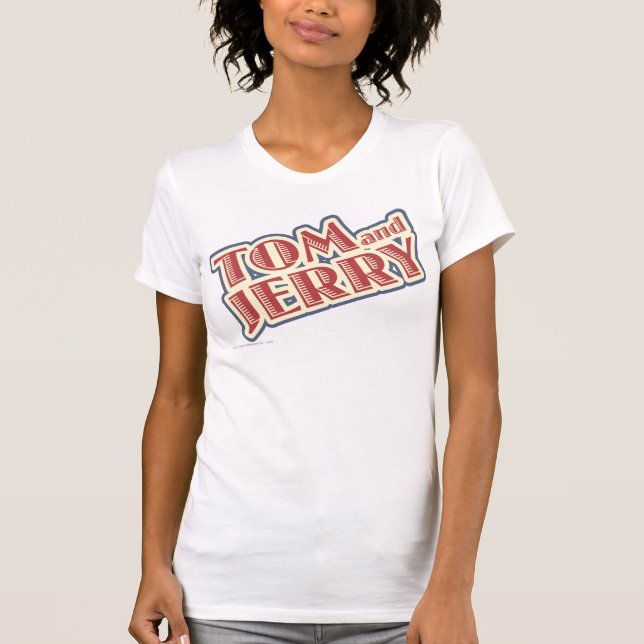 Tom- und Jerry-Logo T-Shirt (Vorderseite)