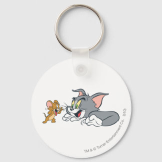 Tom und Jerry machen Gesichter Schlüsselanhänger