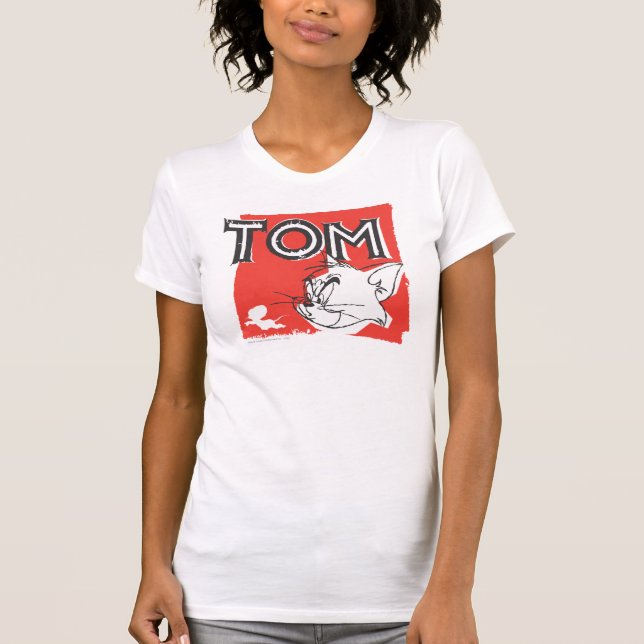 Tom und Jerry Mad Cat T-Shirt (Vorderseite)