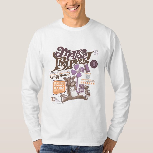 Tom und Jerry Mouse gefangen T-Shirt (Vorderseite)