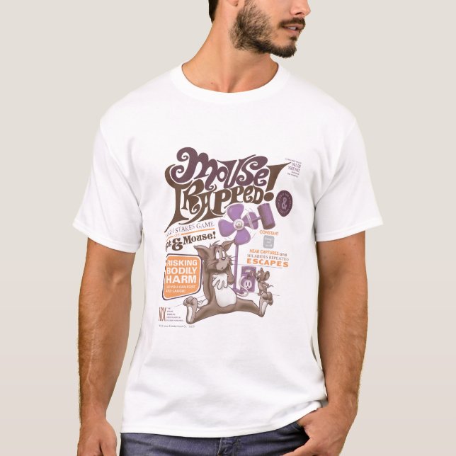 Tom und Jerry Mouse gefangen T-Shirt (Vorderseite)
