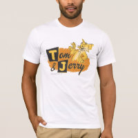 Tom und Jerry Mouse in Paw-Logo