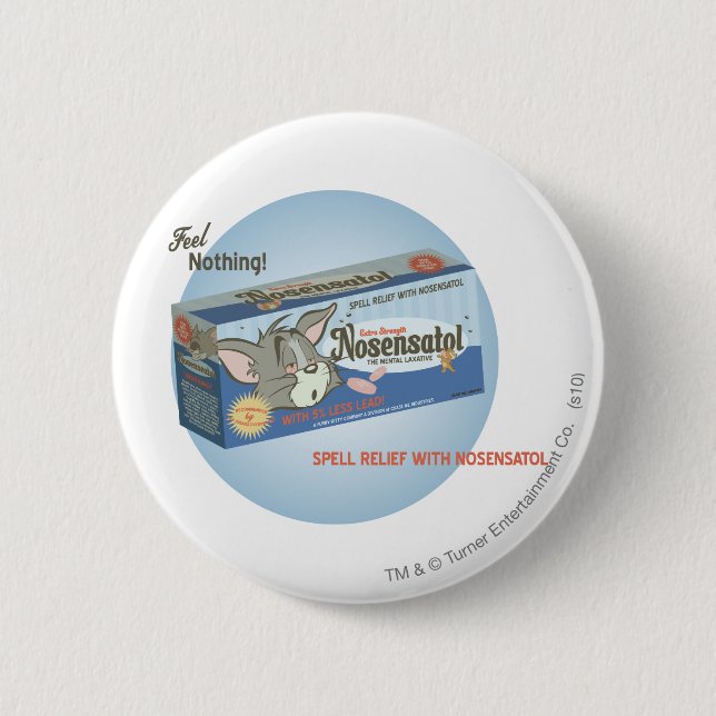 Tom und Jerry Nosensatol 2 Button (Vorderseite)