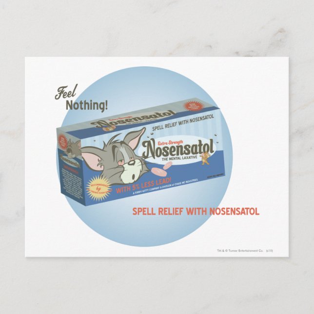 Tom und Jerry Nosensatol 2 Postkarte (Vorderseite)