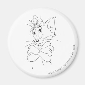 Tom und Jerry on Head Magnet