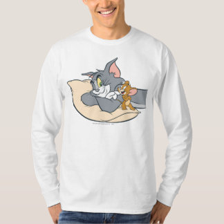 Tom und Jerry on Pillow T-Shirt