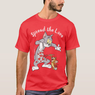 Tom und Jerry Painting Valentinhörer T-Shirt