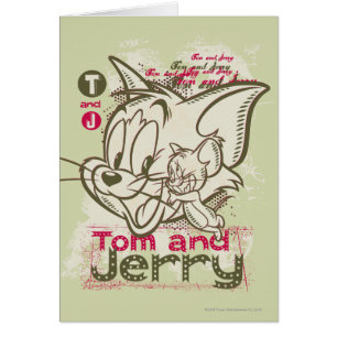 Tom und Jerry Pink und Green