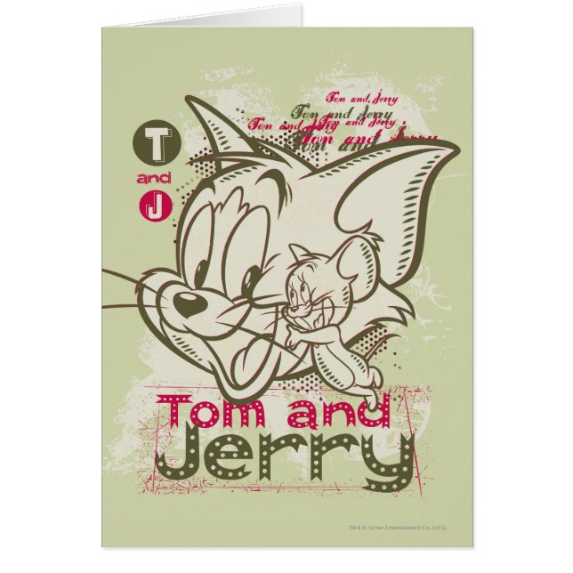 Tom und Jerry Pink und Green (Vorne)