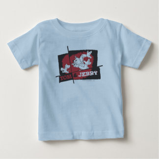 Tom und Jerry Red und Black Baby T-shirt