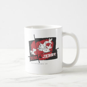 Tom und Jerry Red und Black Kaffeetasse
