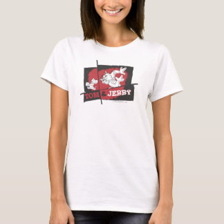 Tom und Jerry Red und Black T-Shirt