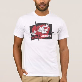 Tom und Jerry Red und Black T-Shirt