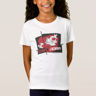 Tom und Jerry Red und Black T-Shirt