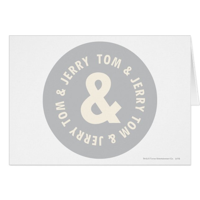 Tom und Jerry Round-Logo 1 (Vorderseite (Horizontal))