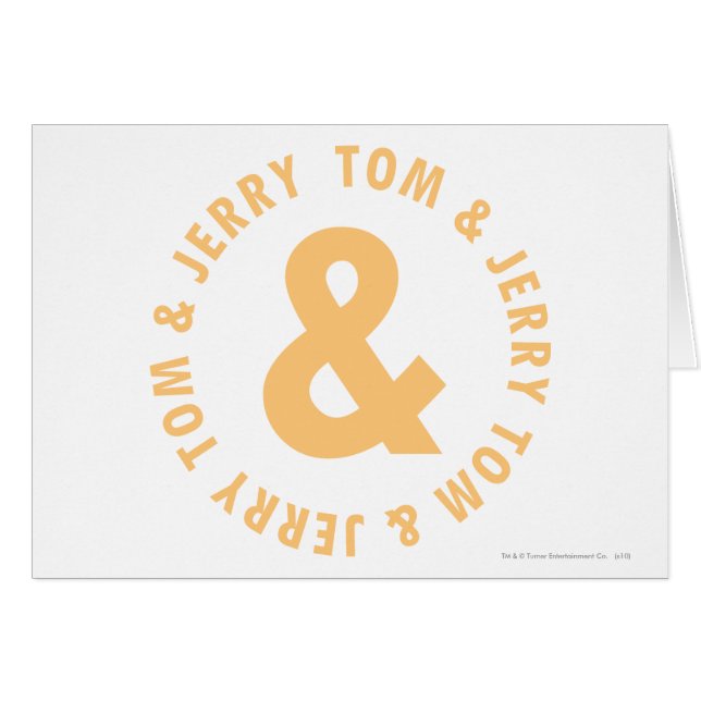 Tom und Jerry Round-Logo 6 (Vorderseite (Horizontal))