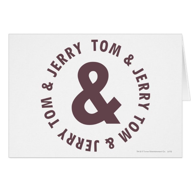 Tom und Jerry Round-Logo 8 (Vorderseite (Horizontal))