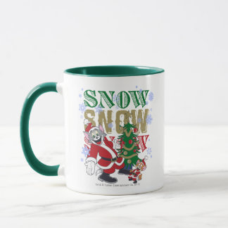 Tom und Jerry Santas am Baum Tasse
