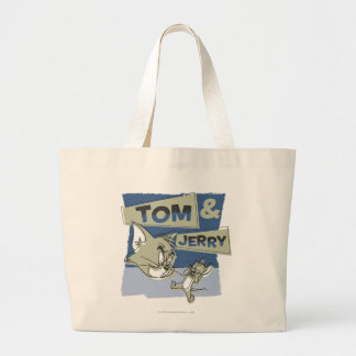 Tom und Jerry Scaredey Mouse Jumbo Stoffbeutel
