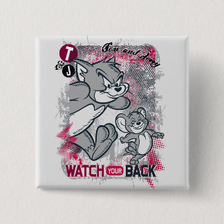 Tom und Jerry sehen sich den Rücken an Button