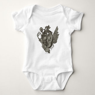 Tom und Jerry Skull Baby Strampler