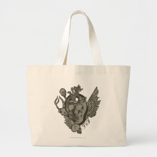 Tom und Jerry Skull Jumbo Stoffbeutel