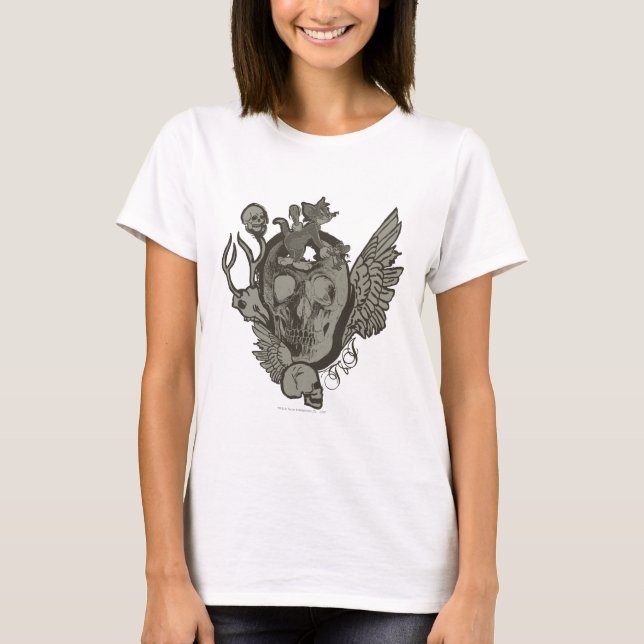 Tom und Jerry Skull T-Shirt (Vorderseite)