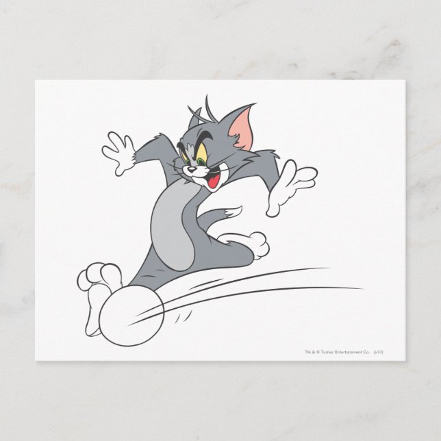 Tom und Jerry Soccer (Fußball) 3 Postkarte (Vorderseite)