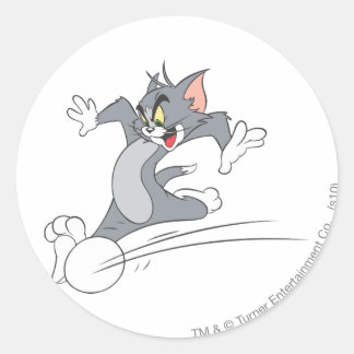 Tom und Jerry Soccer (Fußball) 3 Runder Aufkleber