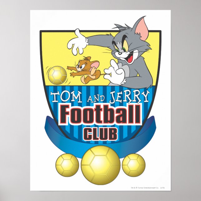 Tom und Jerry Soccer (Fußball) 5 Poster (Vorne)