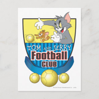 Tom und Jerry Soccer (Fußball) 5 Postkarte