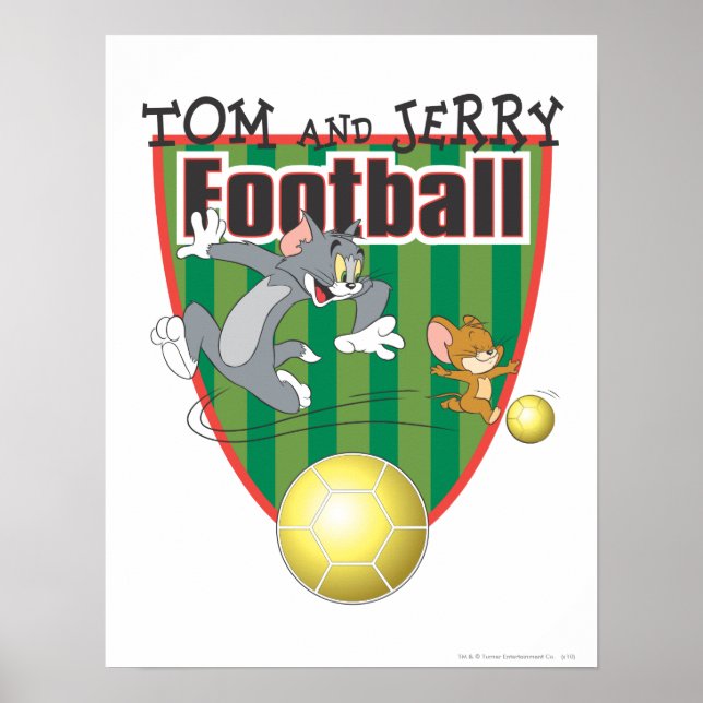 Tom und Jerry Soccer (Fußball) 6 Poster (Vorne)