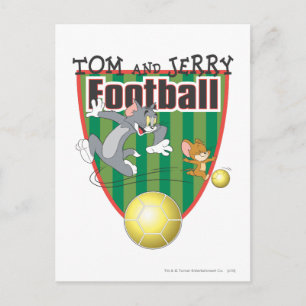 Tom und Jerry Soccer (Fußball) 6 Postkarte